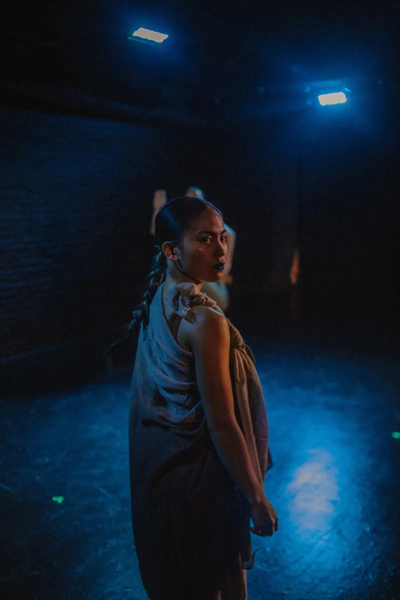 She Breathes Fire dress rehearsal